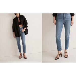 Madewell The Perfect Vintage Jean in Earlside Wash Raw-Hem Edition Size 24